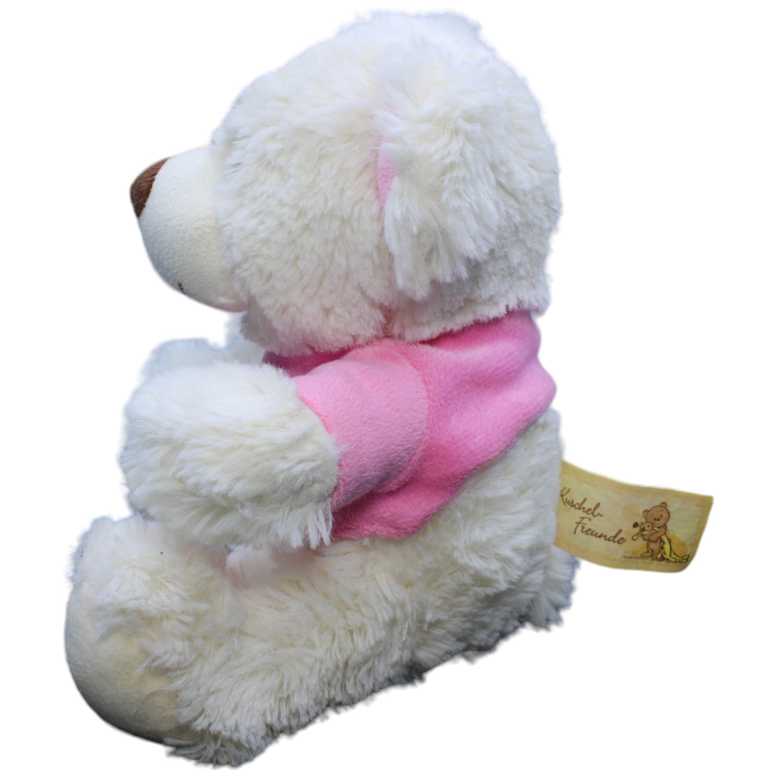 1232796 TEDI Bär "Danke für alles", rosa Kuscheltier Kumpel Leo Gebraucht