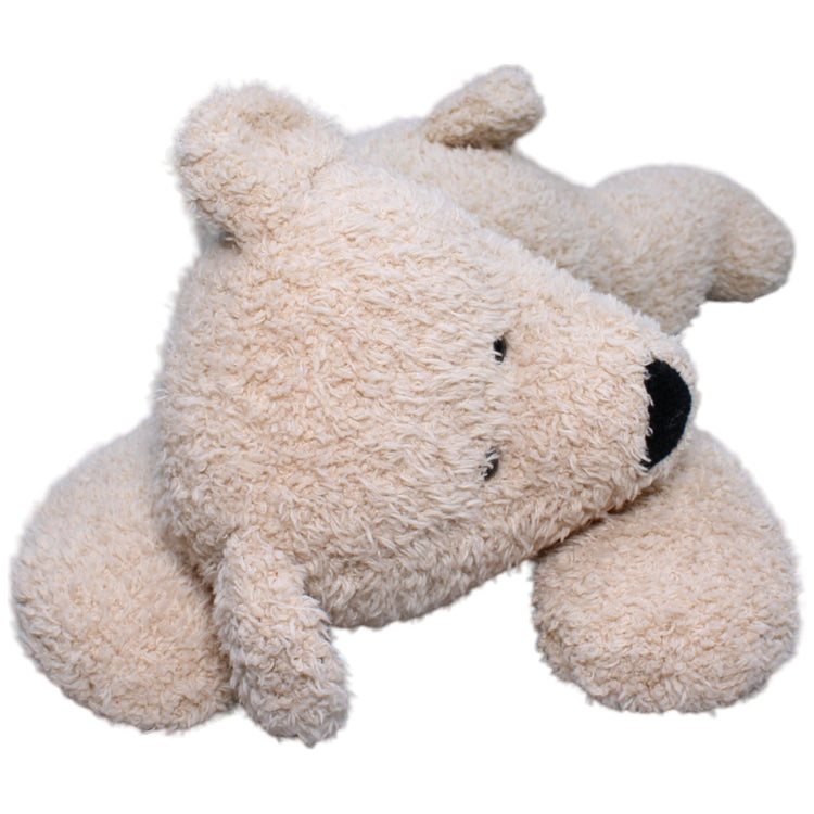 1232803 Bambia Teddybär mit Halstuch, liegend Kuscheltier Kumpel Leo Beanbag Bär Gebraucht