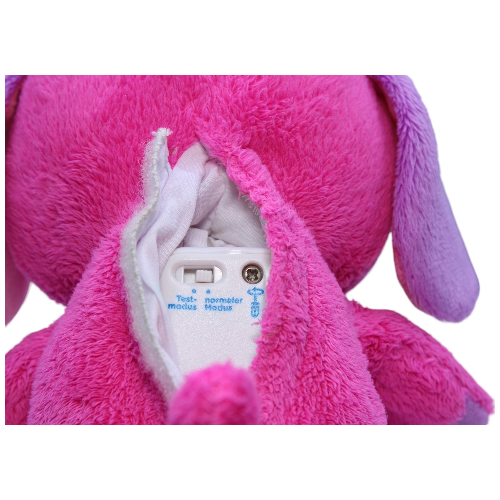 1232820 V-Tech KidiFluffies Hund, pink Interaktives Spielzeug Kumpel Leo Gebraucht