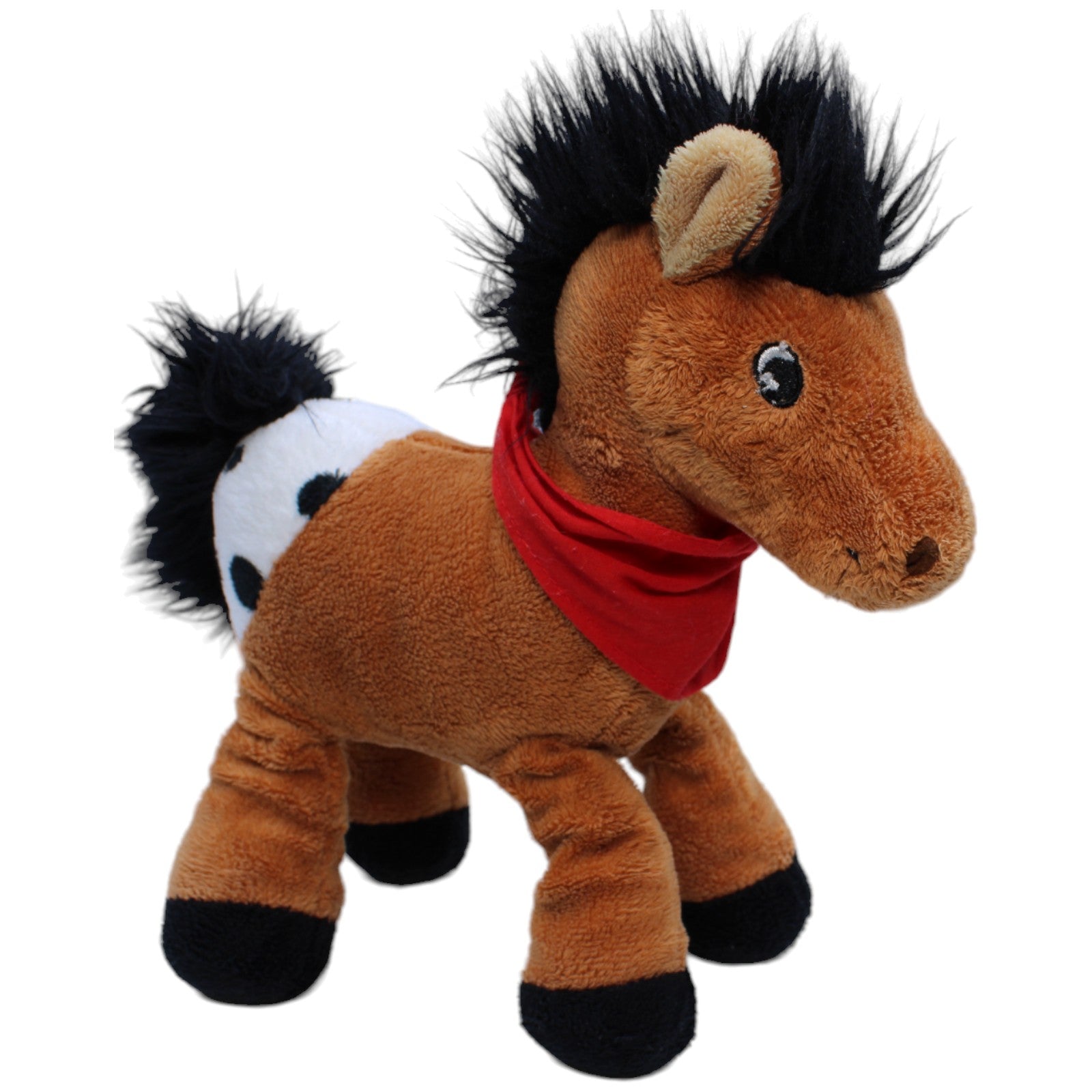 1232830 BB Direkt Pferd, braun Kuscheltier Kumpel Leo Gebraucht Pony