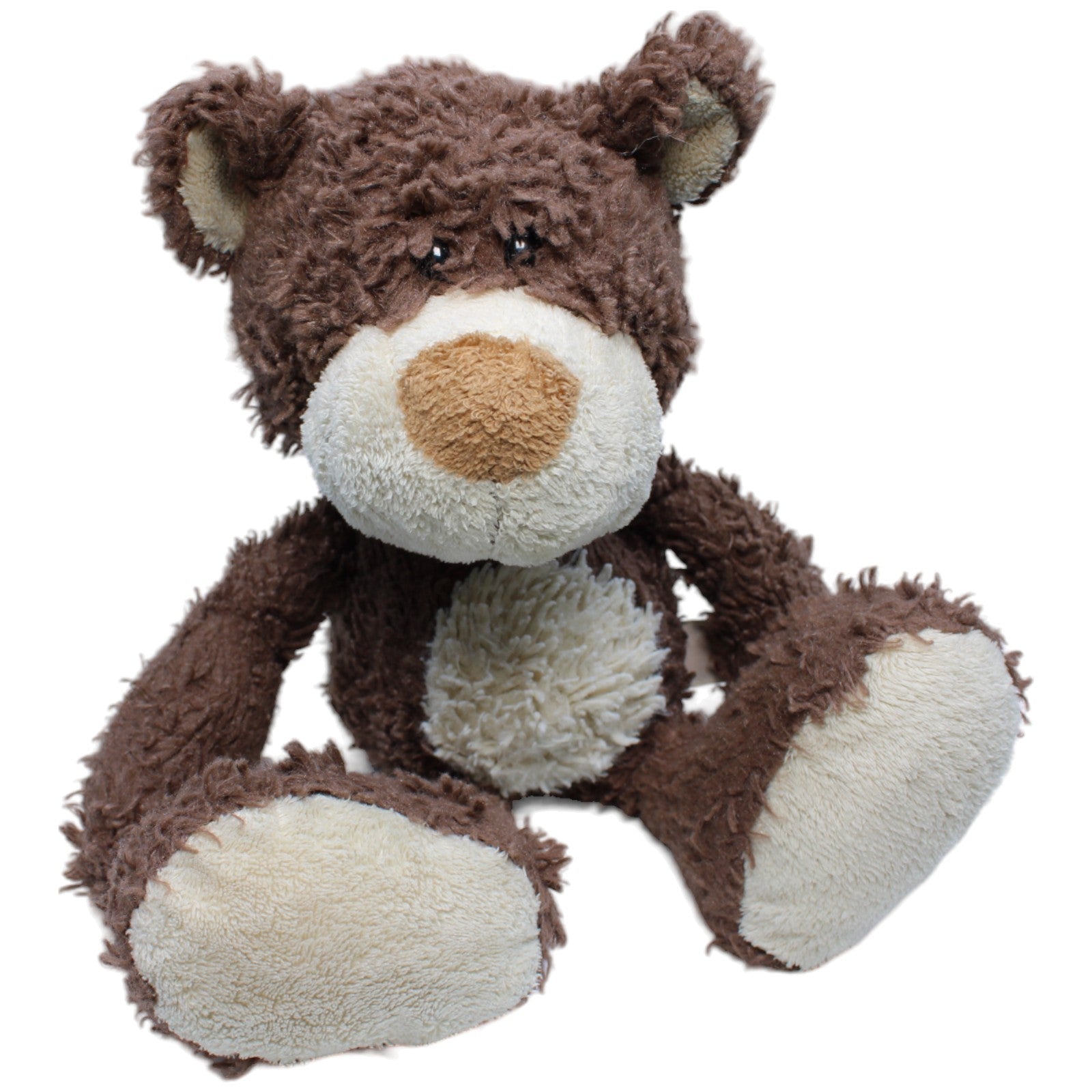 1232844 NICI Bär, braun Kuscheltier Kumpel Leo Gebraucht Teddy Teddybär