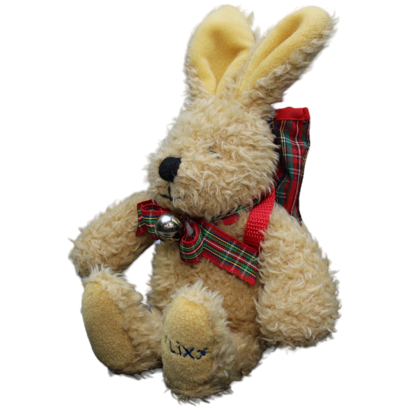 1232849 Die Spiegelburg Felix der Hase mit Glocke & Rucksack aus Briefe von Felix Kuscheltier Kumpel Leo Gebraucht