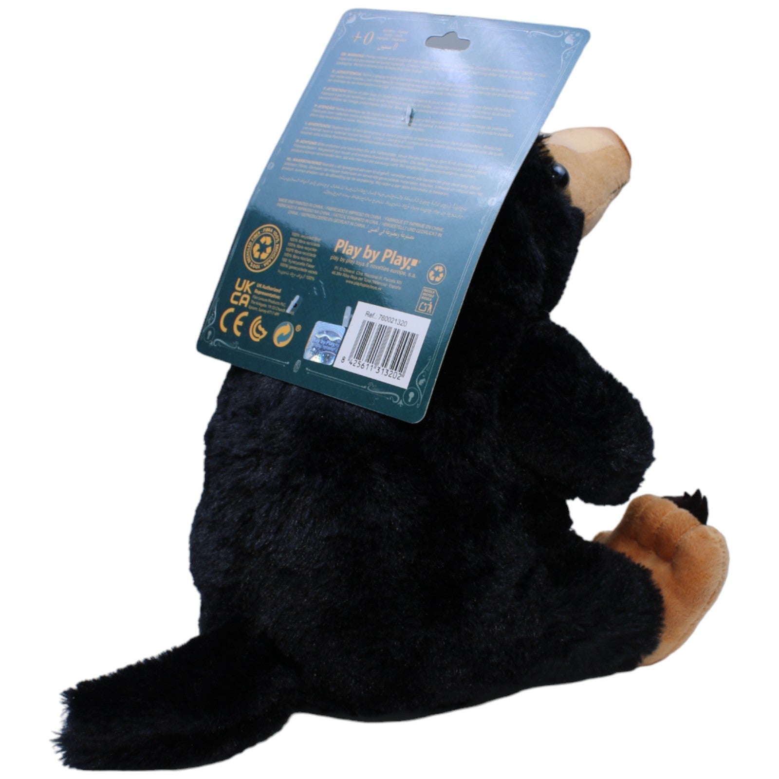 1232919 Play by Play Niffler mit Münze aus Phantastische Tierwesen Kuscheltier Kumpel Leo Harry Potter neu Tierwesen