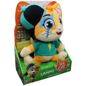 1232938 Smoby Toys Lampo mit Sound aus 44 Cats Kuscheltier Kumpel Leo Katze neu