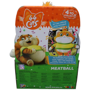 1232939 Smoby Toys Metti mit Sound aus 44 Cats Kuscheltier Kumpel Leo Katze Meatball Metty