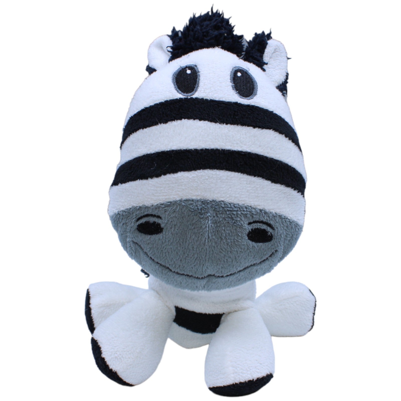 1232947 Woolworth Big Head Zebra, sitzend Kuscheltier Kumpel Leo Gebraucht