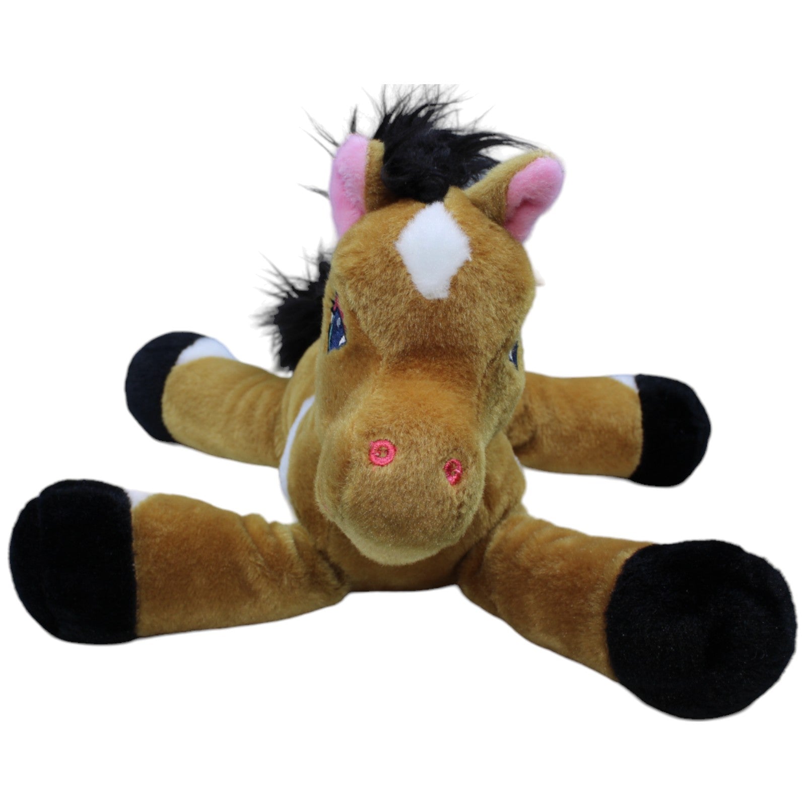 1232951 Ernstings family Pony weiblich, braun Kuscheltier Kumpel Leo Gebraucht Pferd