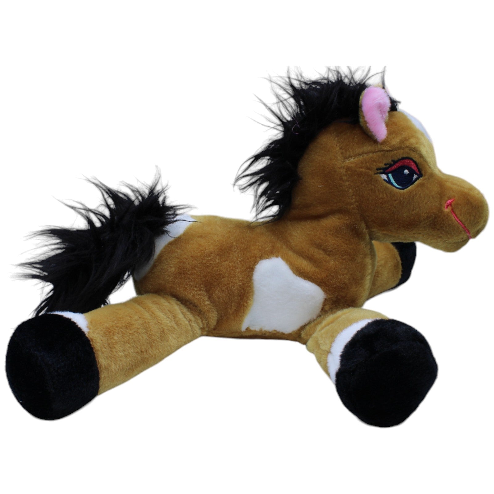 1232951 Ernstings family Pony weiblich, braun Kuscheltier Kumpel Leo Gebraucht Pferd