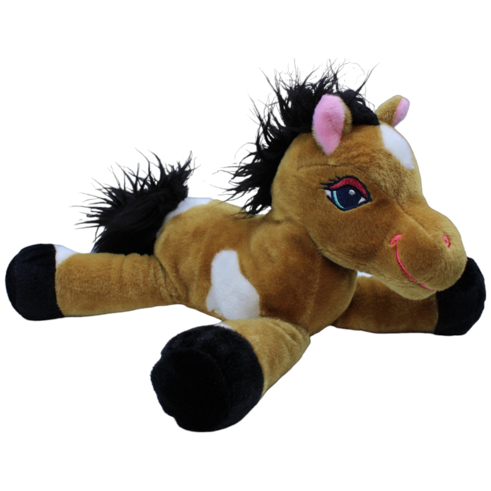 1232951 Ernstings family Pony weiblich, braun Kuscheltier Kumpel Leo Gebraucht Pferd