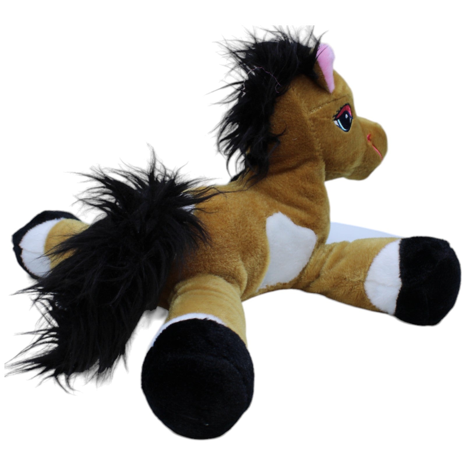 1232951 Ernstings family Pony weiblich, braun Kuscheltier Kumpel Leo Gebraucht Pferd