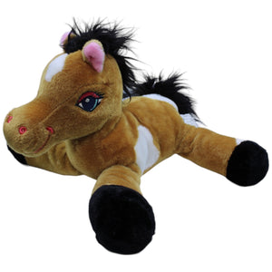 1232951 Ernstings family Pony weiblich, braun Kuscheltier Kumpel Leo Gebraucht Pferd