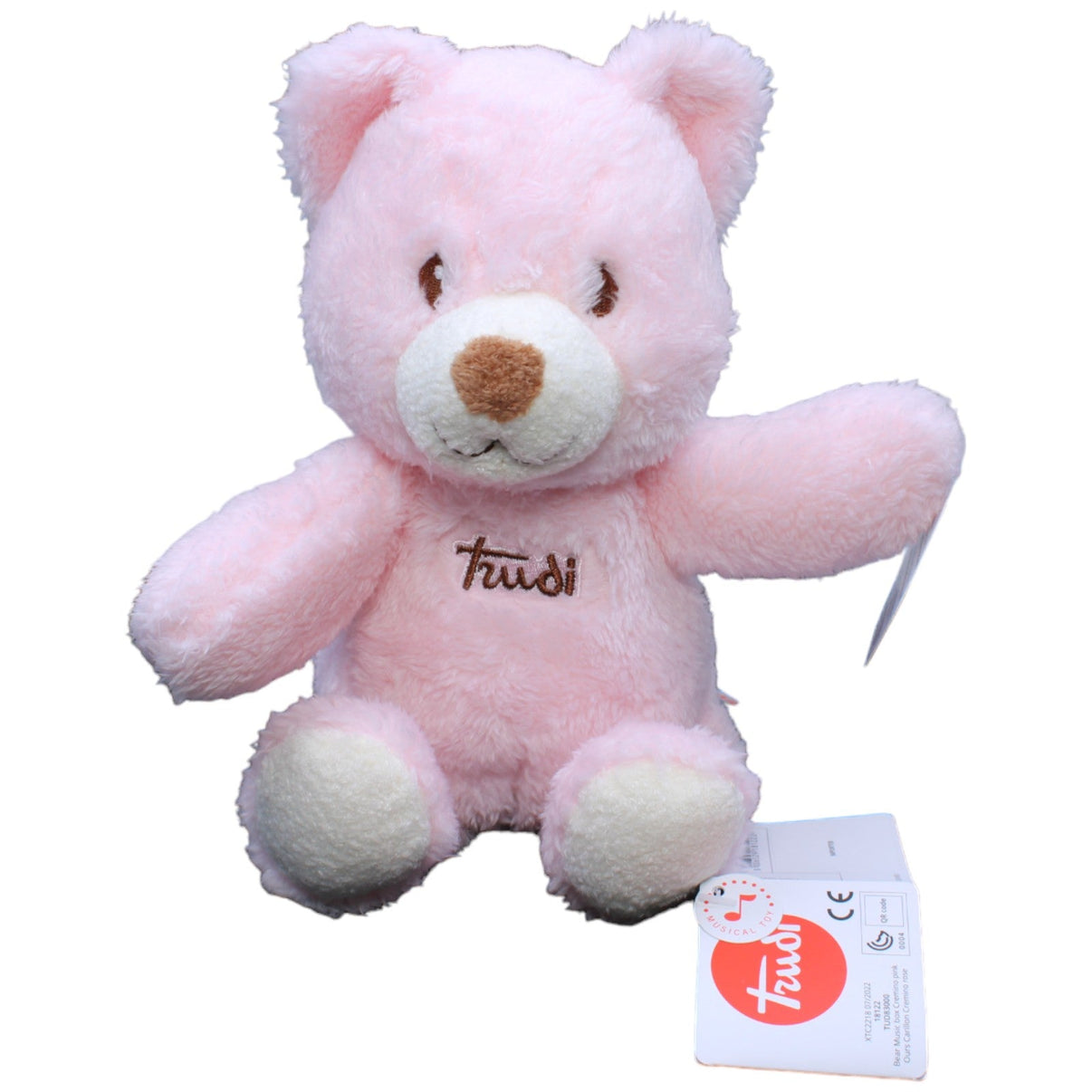 1232953 Trudi Spieluhr, Bär Cremino rosa Spieluhr Kumpel Leo neu Teddy Teddybär