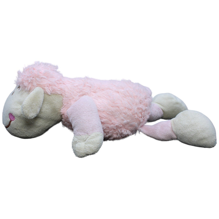 1232966 Unbekannt Schaf rosa, liegend Kuscheltier Kumpel Leo Gebraucht