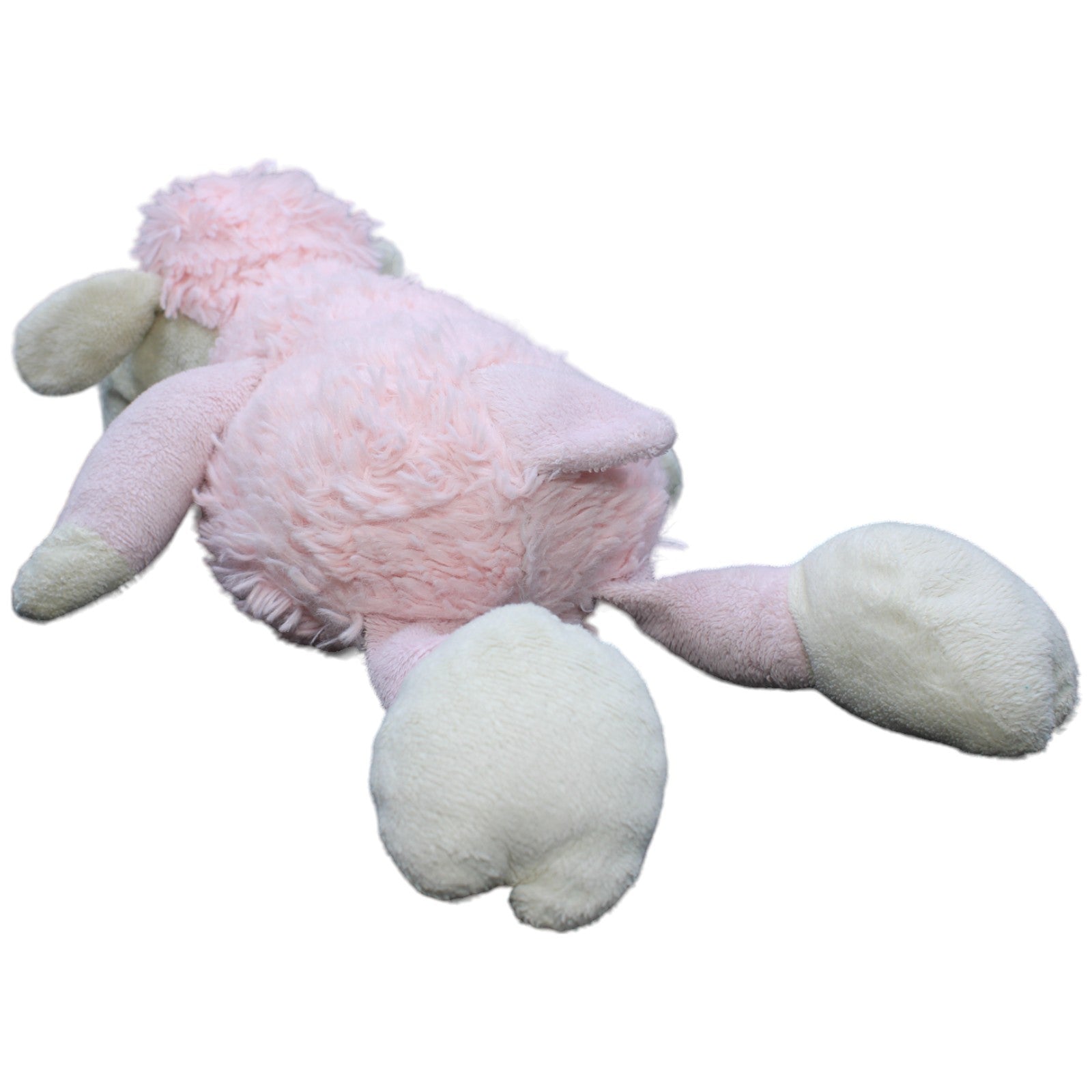 1232966 Unbekannt Schaf rosa, liegend Kuscheltier Kumpel Leo Gebraucht