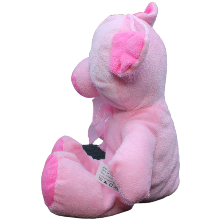 1232968 Oakes Leisure Schwein mit rosa Schleife Kuscheltier Kumpel Leo Gebraucht