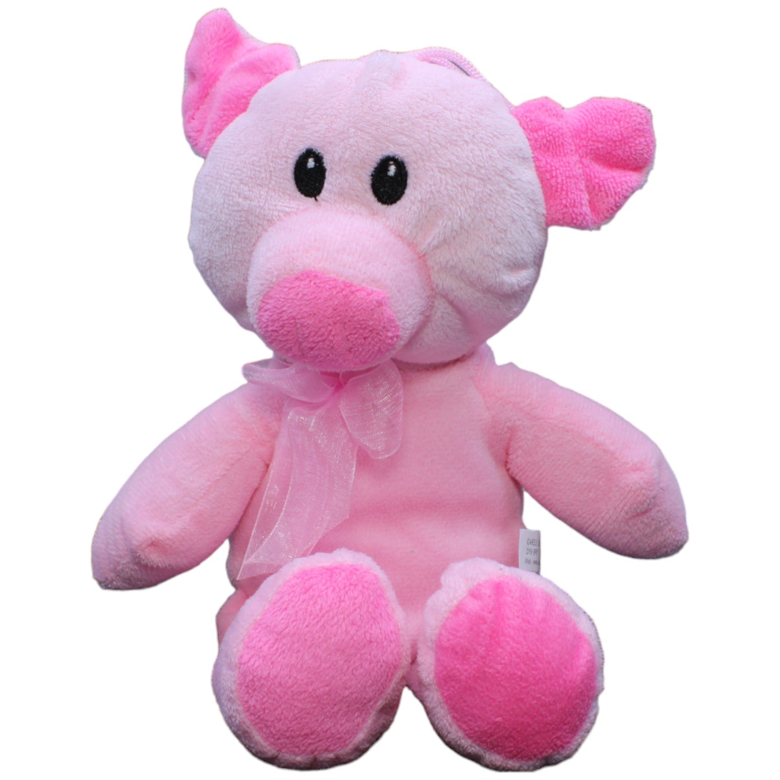 1232968 Oakes Leisure Schwein mit rosa Schleife Kuscheltier Kumpel Leo Gebraucht