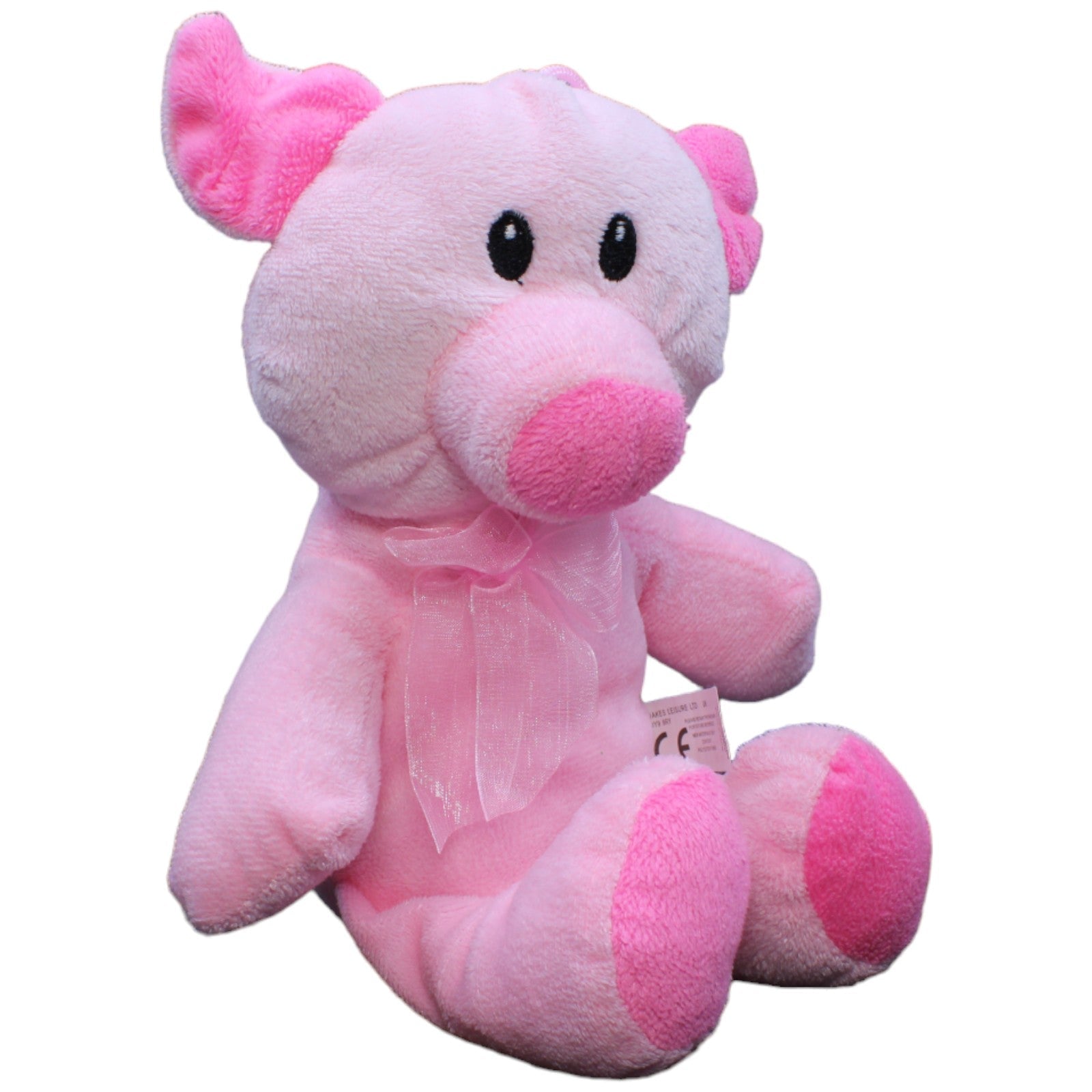 1232968 Oakes Leisure Schwein mit rosa Schleife Kuscheltier Kumpel Leo Gebraucht