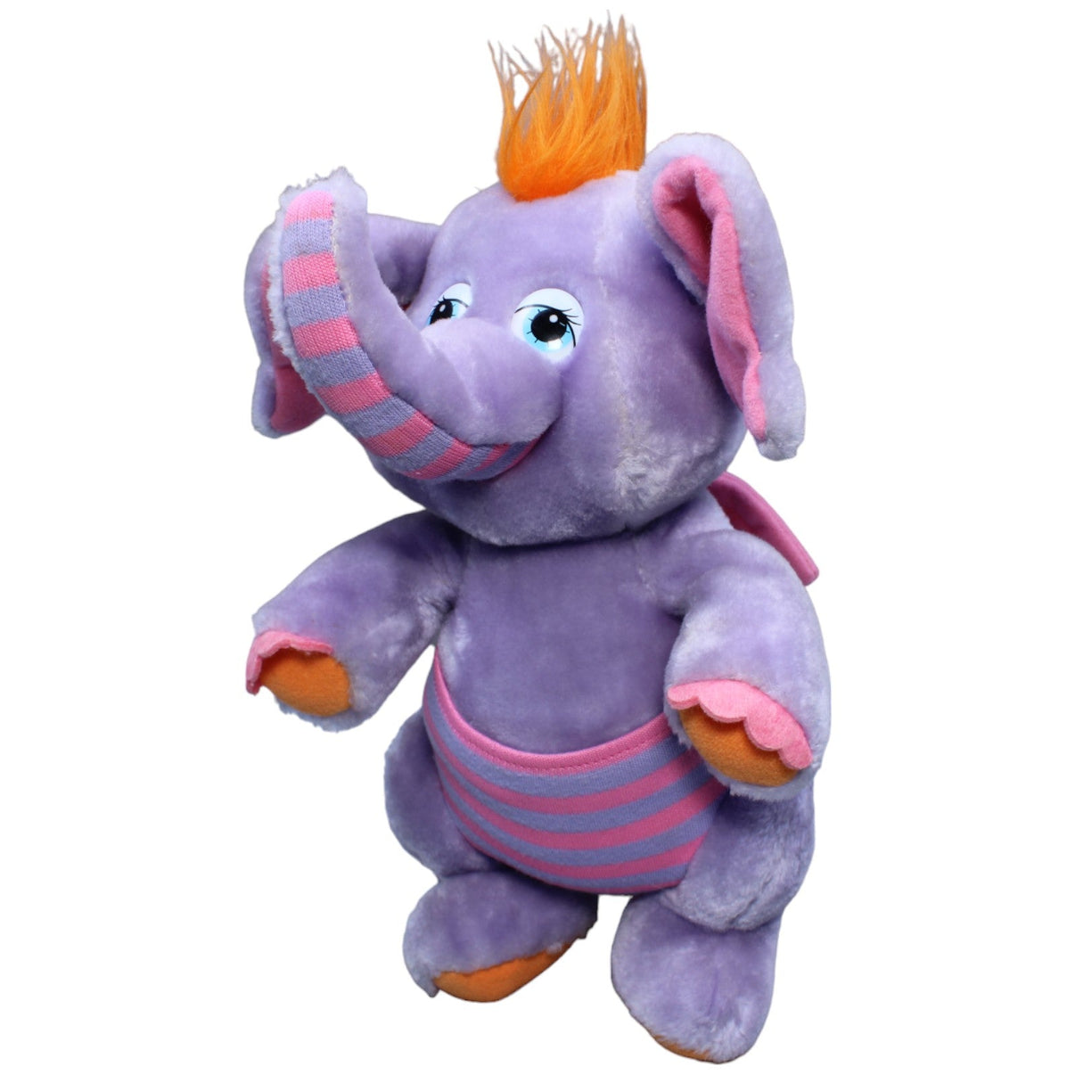 1233006 Hasbro Vintage Eleroo aus Walt Disney Die Wuzzles Plüschfigur Kumpel Leo Gebraucht Vintage