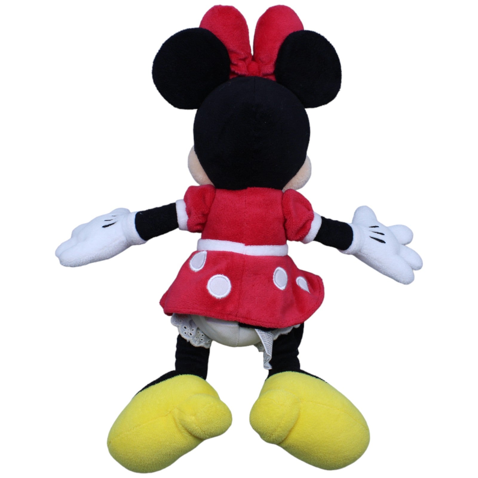 1233025 Disney Disney Parks, Minnie Maus in rot-gepunktetem Kleid Kuscheltier Kumpel Leo Disney Gebraucht