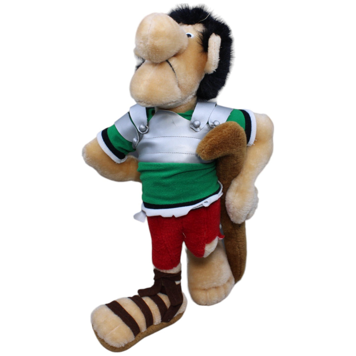 1233045 Michael Mühleck Vintage Römer (verprügelt) aus Asterix Plüschfigur Kumpel Leo Gebraucht