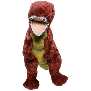 1233054 Russ Berrie Dinosaurier, Tyrannosaurus rot Kuscheltier Kumpel Leo Dino Gebraucht T-Rex