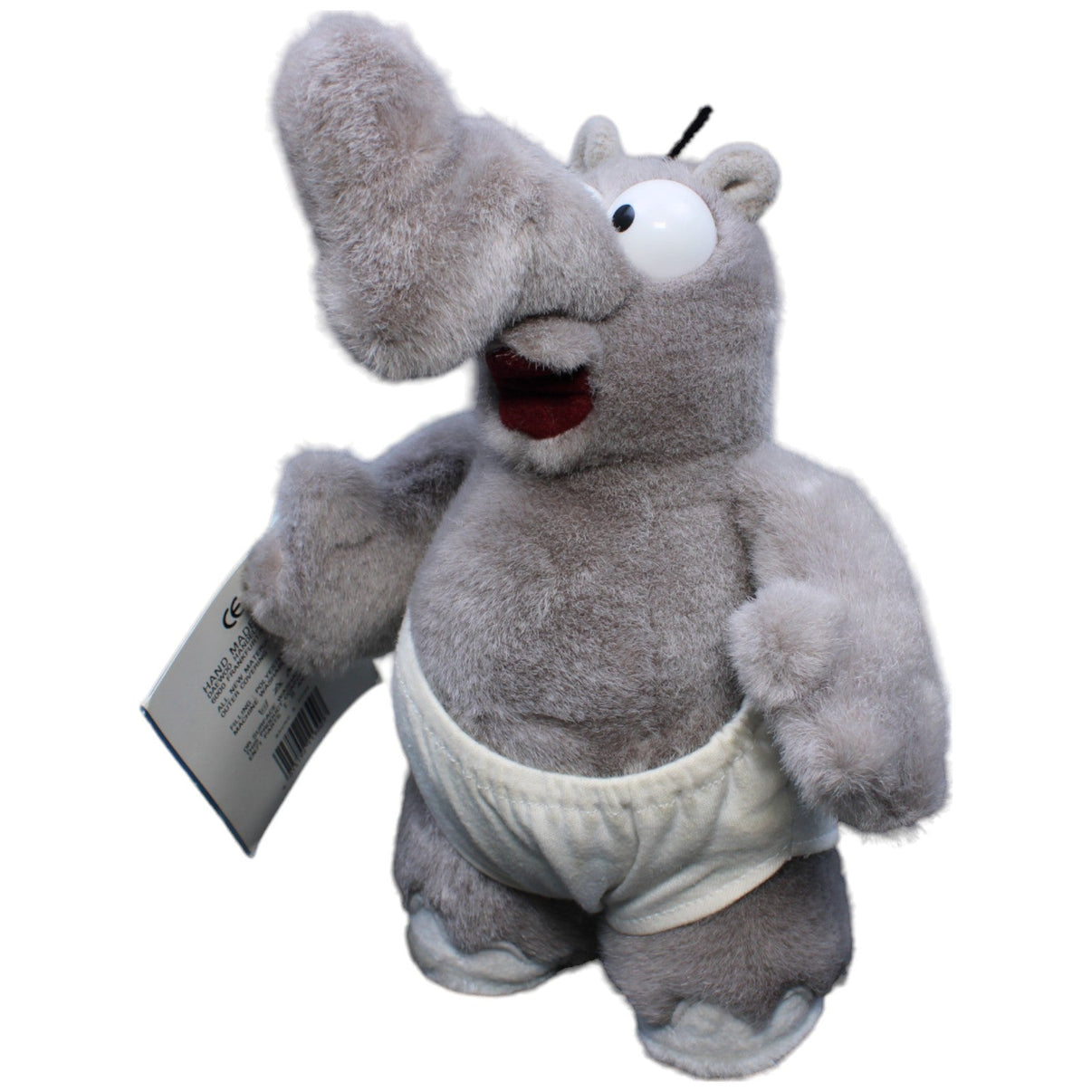 1233055 Daewoo Handels GmbH Vintage Baby Ottifant Bruno Plüschfigur Kumpel Leo neu