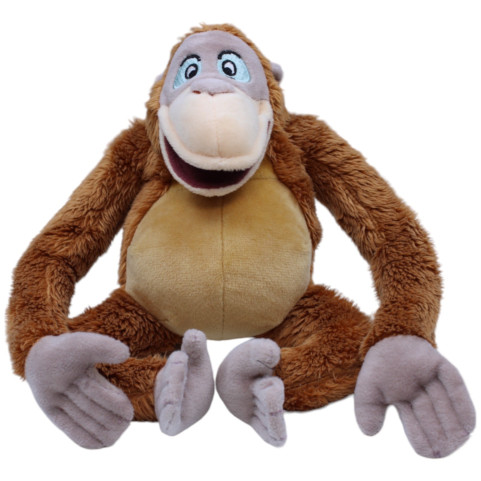 1233062 Nicotoy King Louie aus Disney Das Dschungelbuch Kuscheltier Kumpel Leo Disney Gebraucht Orang-Utan