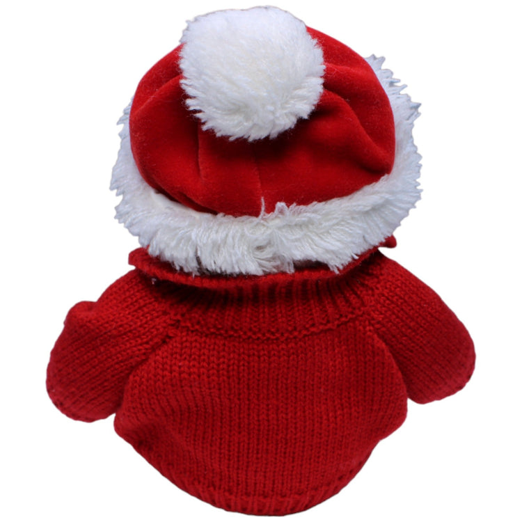 1233122 Quelle Teddybär mit Weihnachtsmütze & Pullover (Rentier) Kuscheltier Kumpel Leo Bär Gebraucht