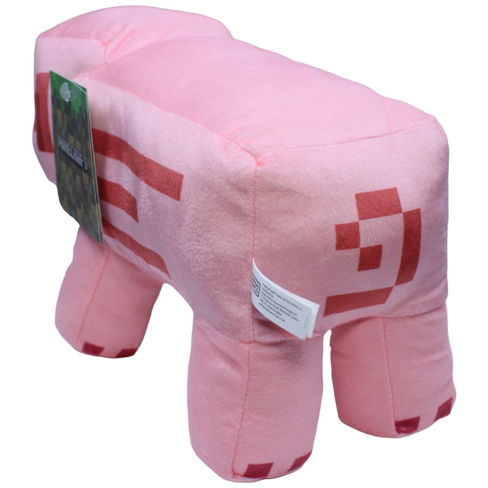 1233130 Play by Play Kreatur, Schwein aus Minecraft Kuscheltier Kumpel Leo neu