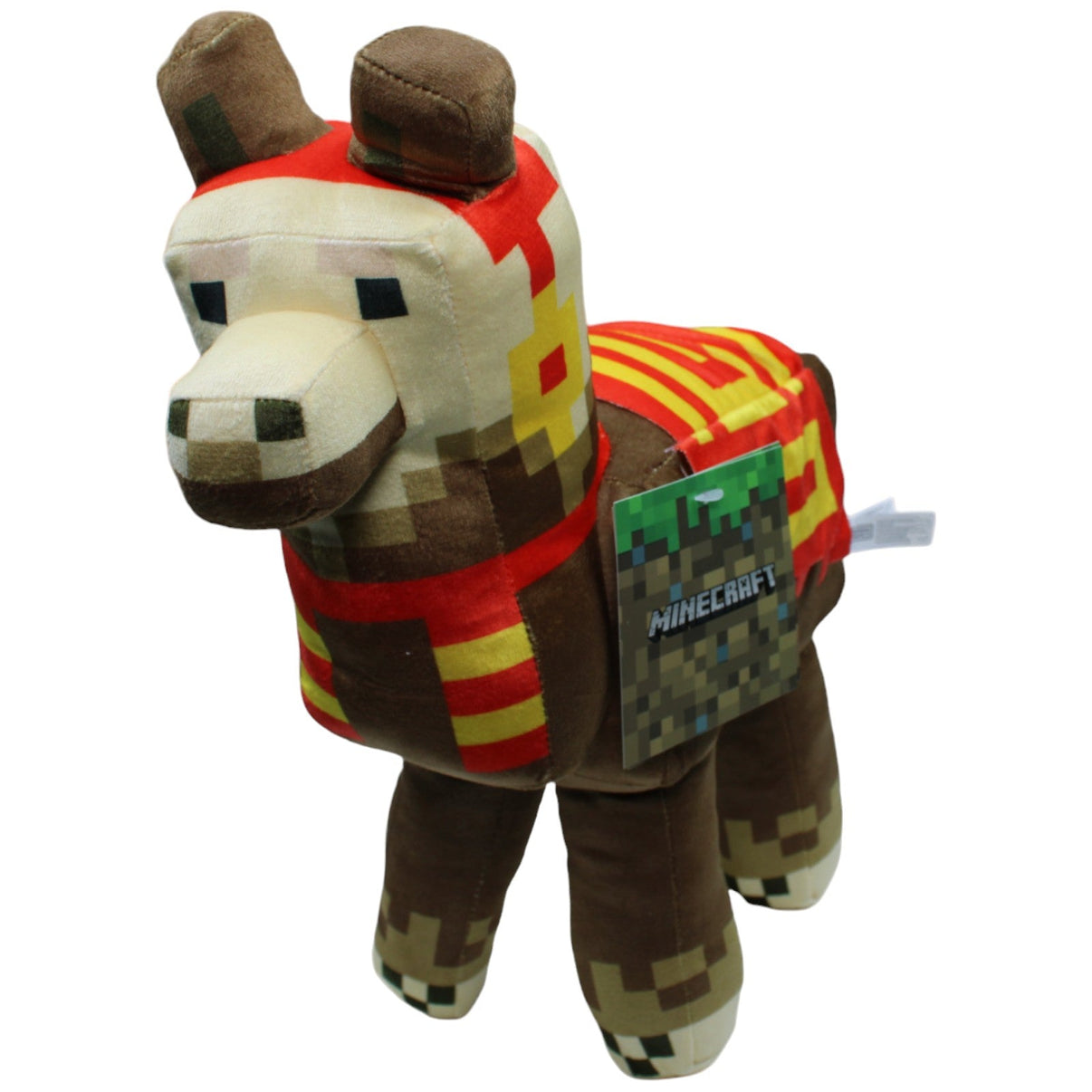 1233133 Play by Play Kreatur, Savannenhochebenen Lama mit Teppich aus Minecraft Kuscheltier Kumpel Leo neu