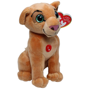 1233134 TY Sparkle, Löwin Nala aus Disney König der Löwen mit Sound Kuscheltier Kumpel Leo Glubschi neu