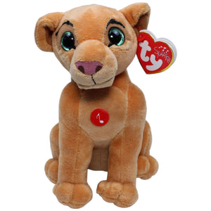 1233134 TY Sparkle, Löwin Nala aus Disney König der Löwen mit Sound Kuscheltier Kumpel Leo Glubschi neu