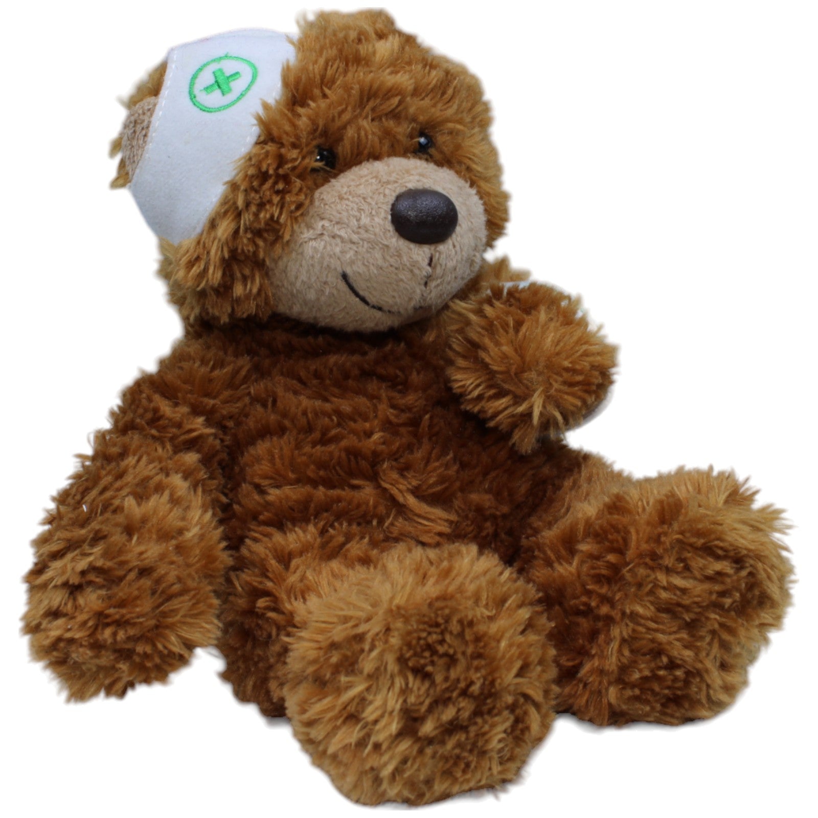 1233138 Aurora Teddybär verarztet, get well soon Kuscheltier Kumpel Leo Gebraucht