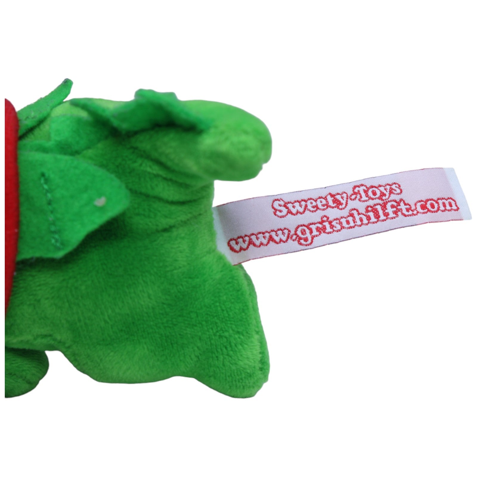 1233159 Sweety-Toys Drache Grisu mit Schlauch & Feuerwehrhelm Kuscheltier Kumpel Leo Gebraucht