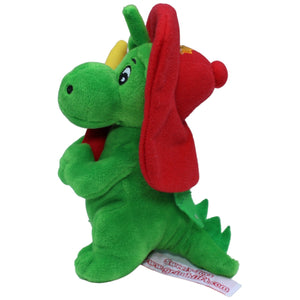 1233159 Sweety-Toys Drache Grisu mit Schlauch & Feuerwehrhelm Kuscheltier Kumpel Leo Gebraucht