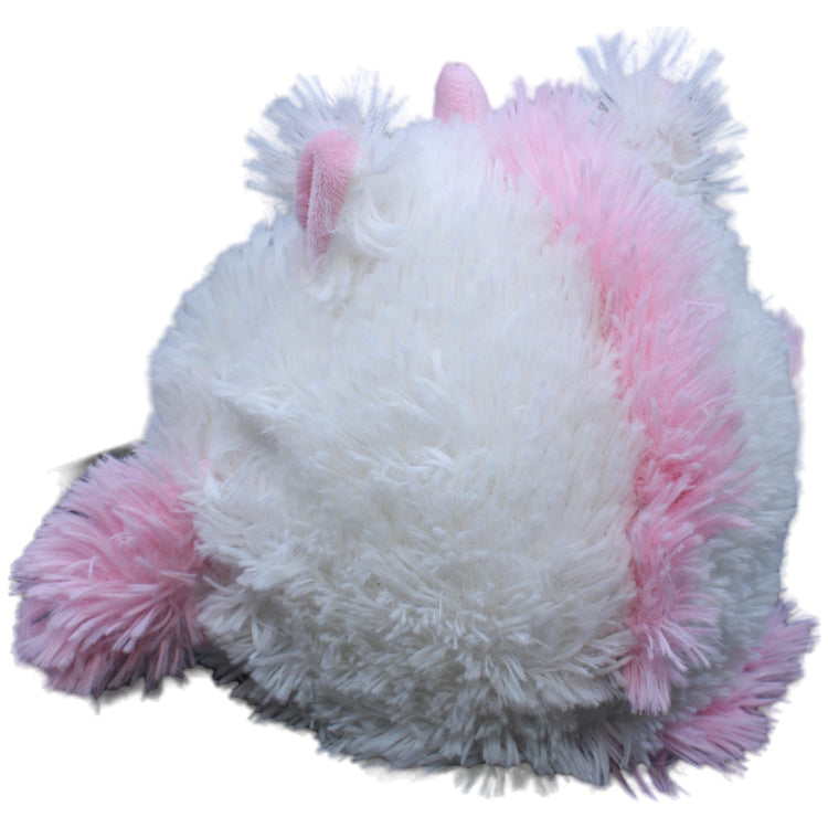 1233169 Sunkid Einhorn weiß-rosa, rund Kuscheltier Kumpel Leo Gebraucht Glubschi