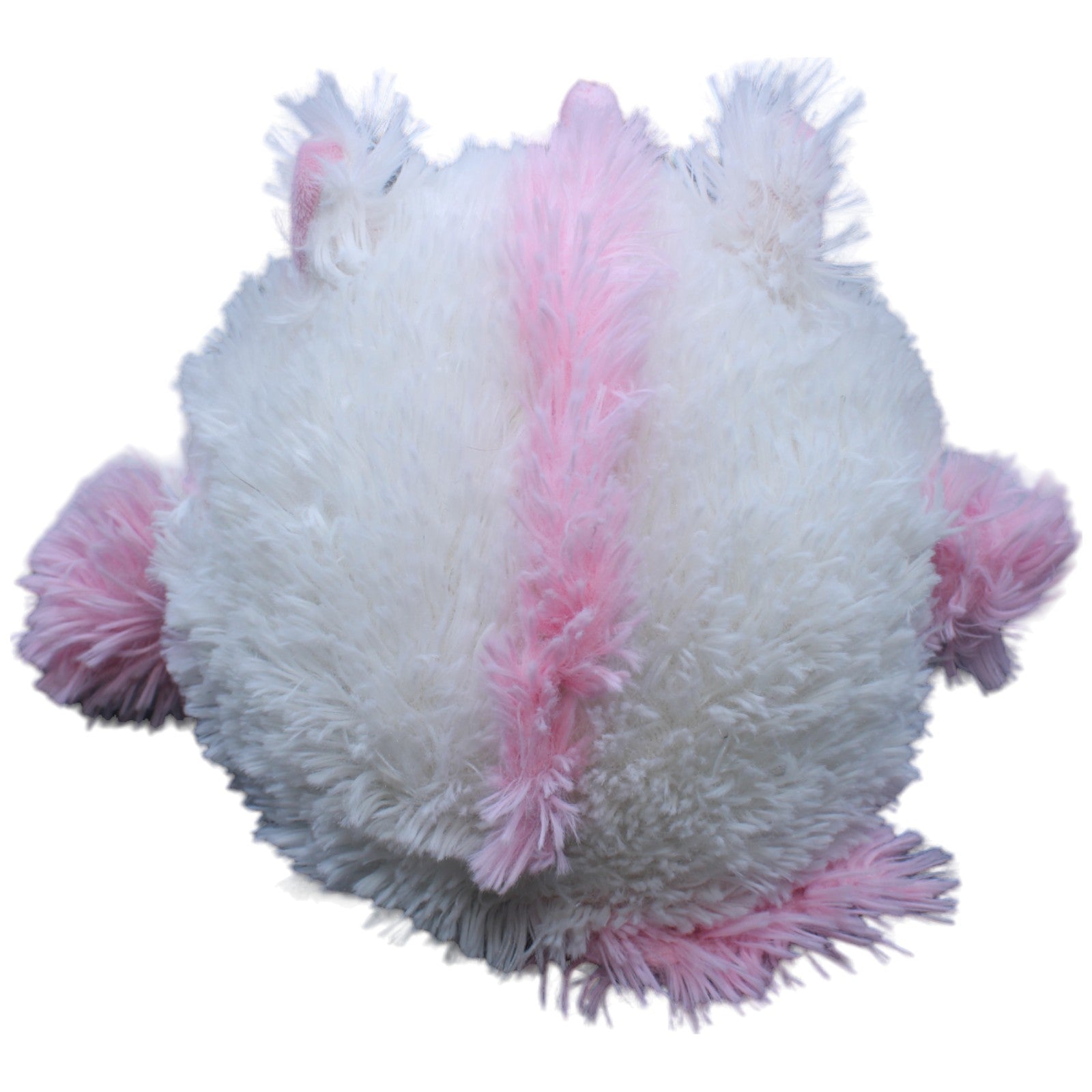 1233169 Sunkid Einhorn weiß-rosa, rund Kuscheltier Kumpel Leo Gebraucht Glubschi