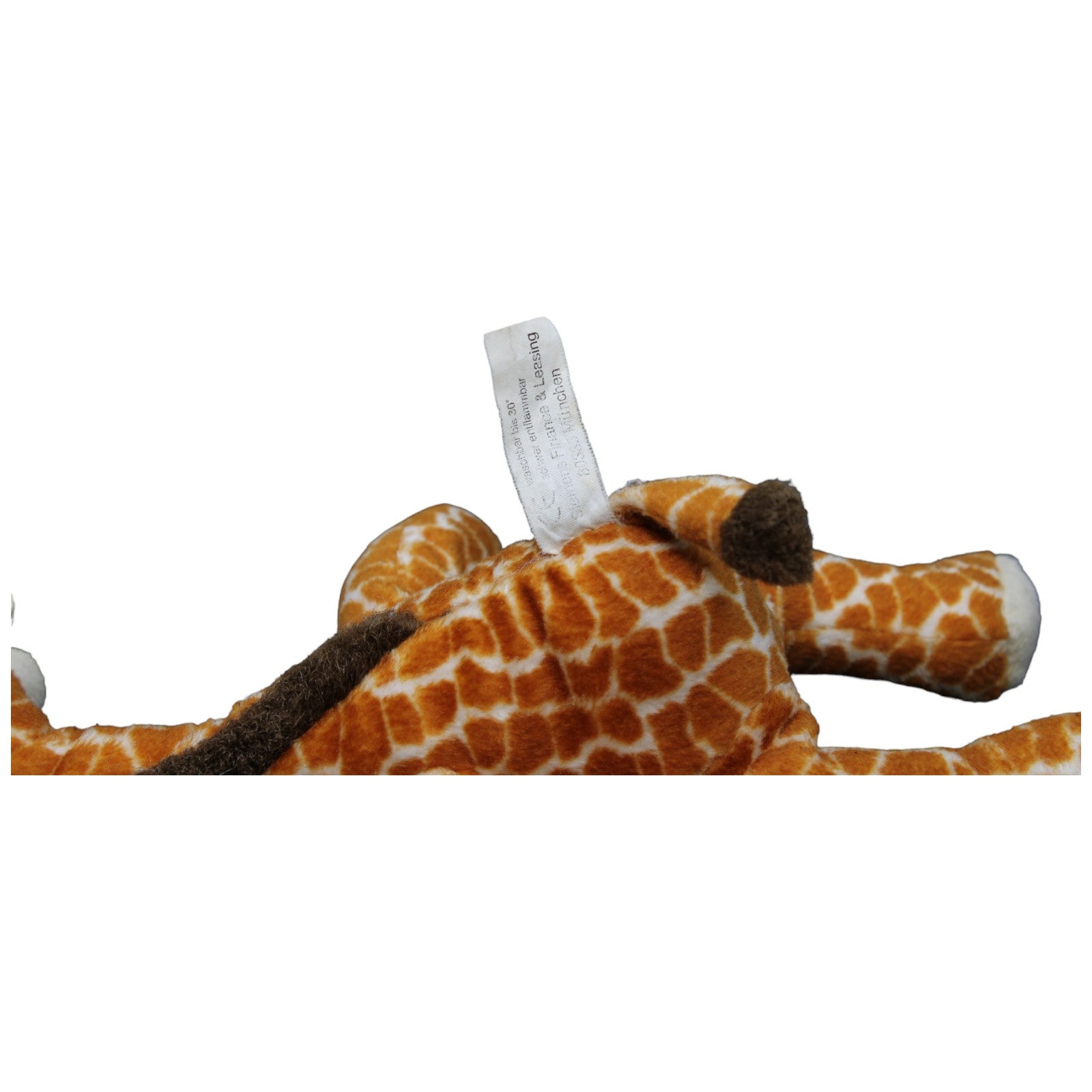 1233172 Siemens Finance & Leasing Giraffe, sitzend Kuscheltier Kumpel Leo Gebraucht