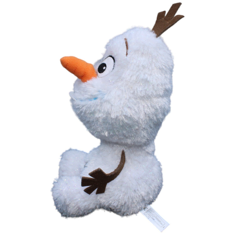 1233173 Nicotoy Schneemann Olaf aus Disney Frozen, glitzernd Plüschfigur Kumpel Leo Die Eiskönigin Disney Gebraucht