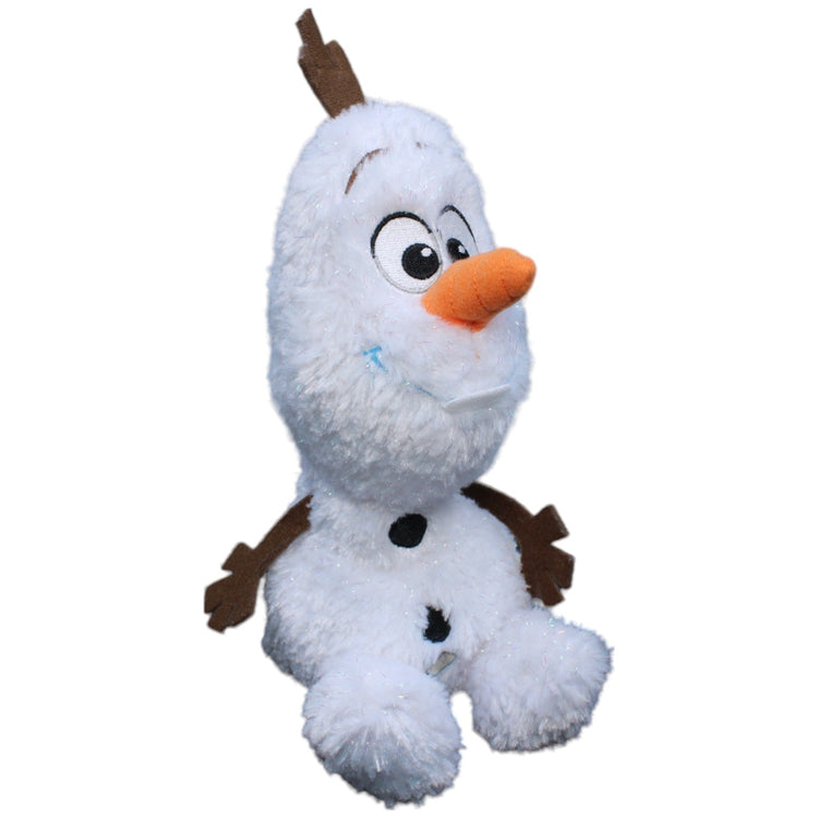 1233173 Nicotoy Schneemann Olaf aus Disney Frozen, glitzernd Plüschfigur Kumpel Leo Die Eiskönigin Disney Gebraucht