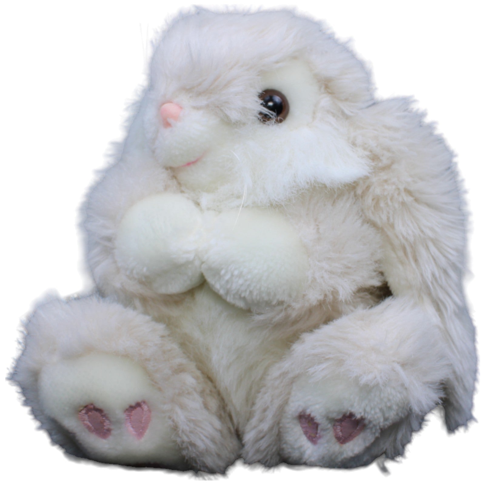 1233175 Keel Toys Simply Soft Collection, Hase weiß Kuscheltier Kumpel Leo Gebraucht