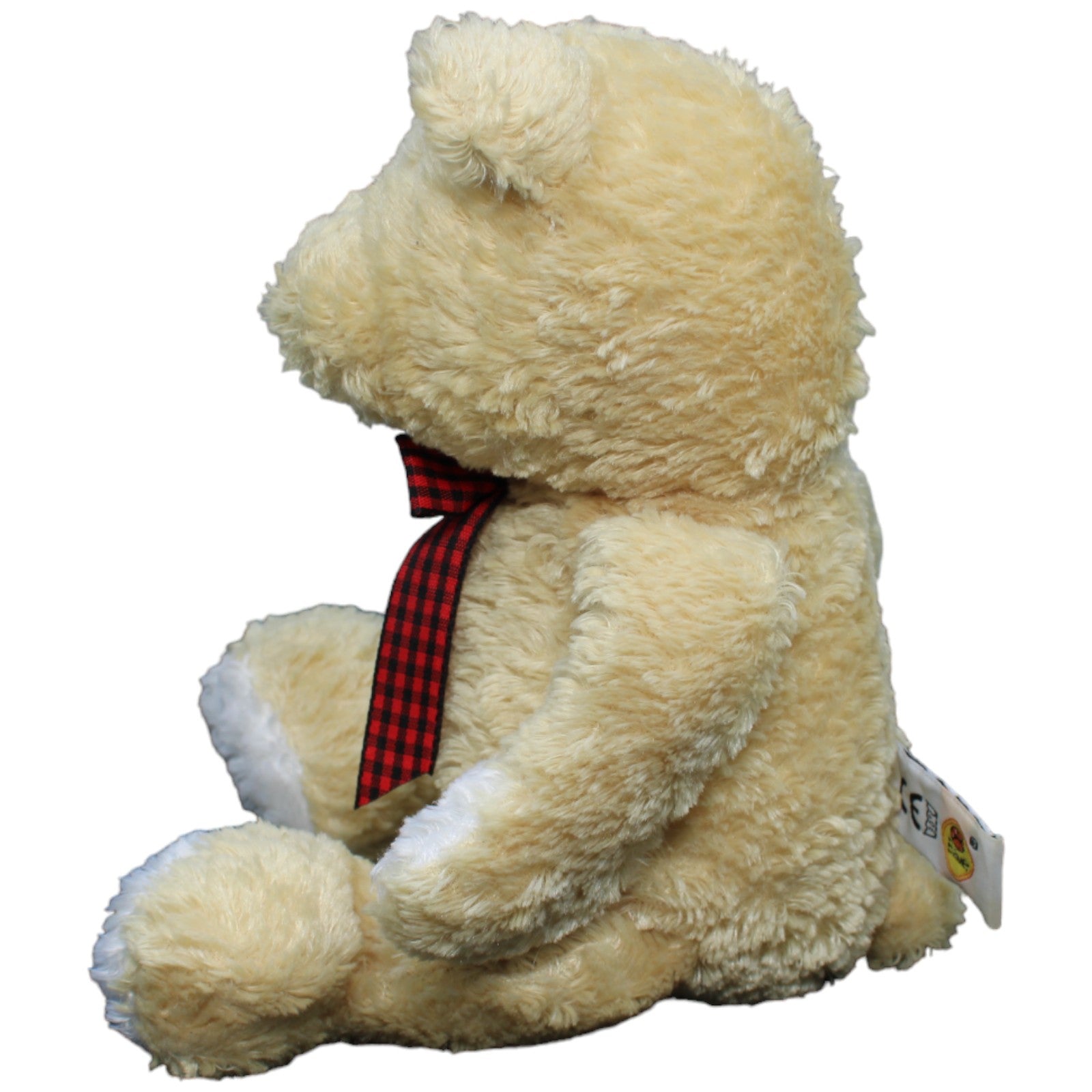 1233179 Bauer Teddybär mit roter Schleife Kuscheltier Kumpel Leo Gebraucht