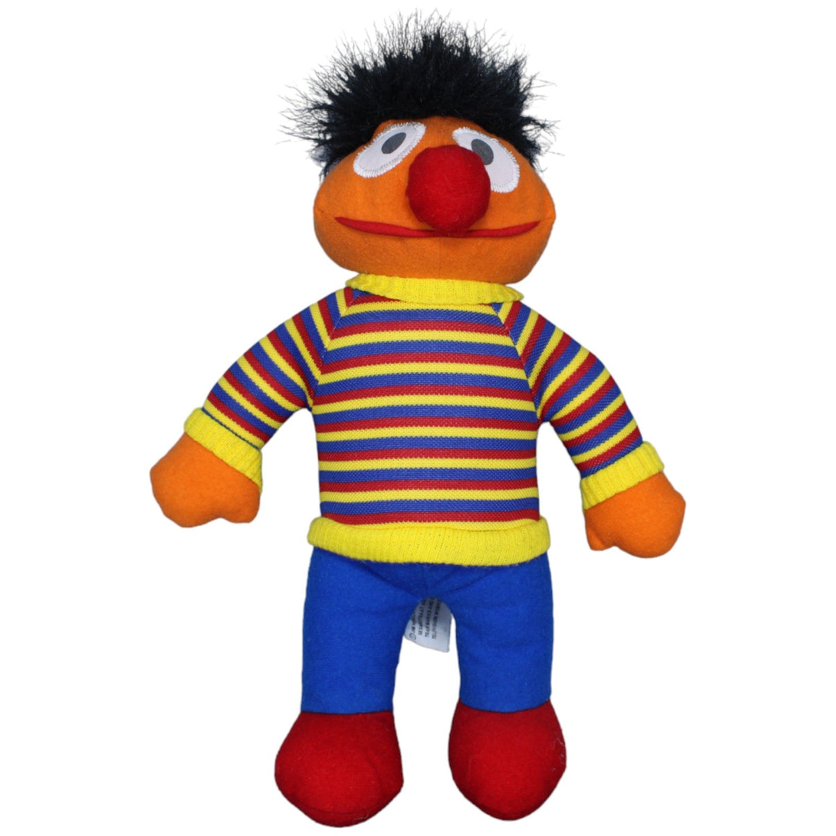 1233194 Jim Henson Productions Vintage Ernie aus der Sesamstraße Kuscheltier Kumpel Leo Gebraucht