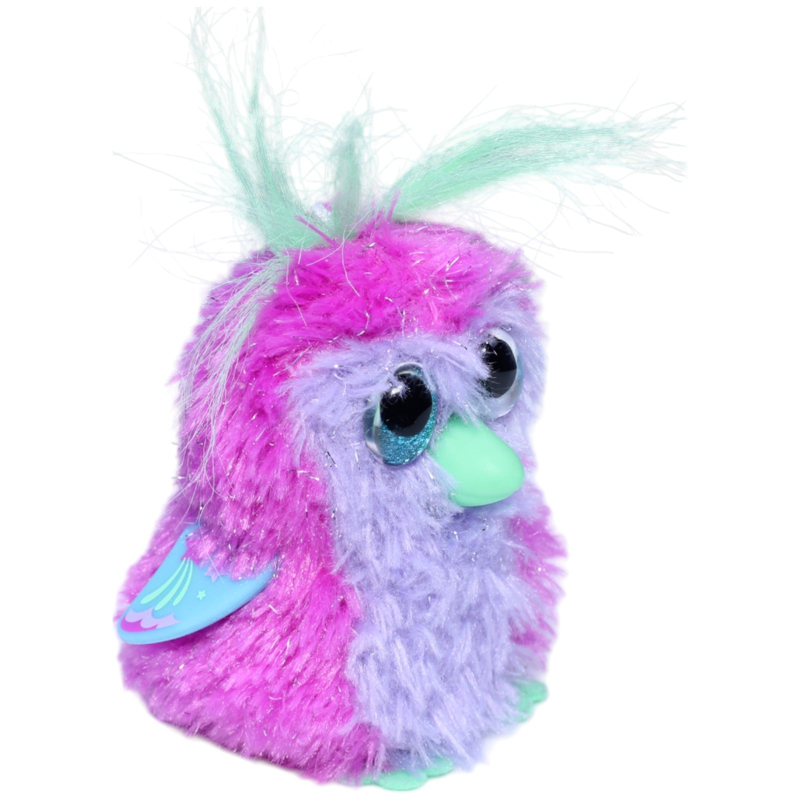 1233195 Spin Master Schlüsselanhänger Hatchimals, sprechender Vogel Schlüsselanhänger Kumpel Leo Fantasy Gebraucht