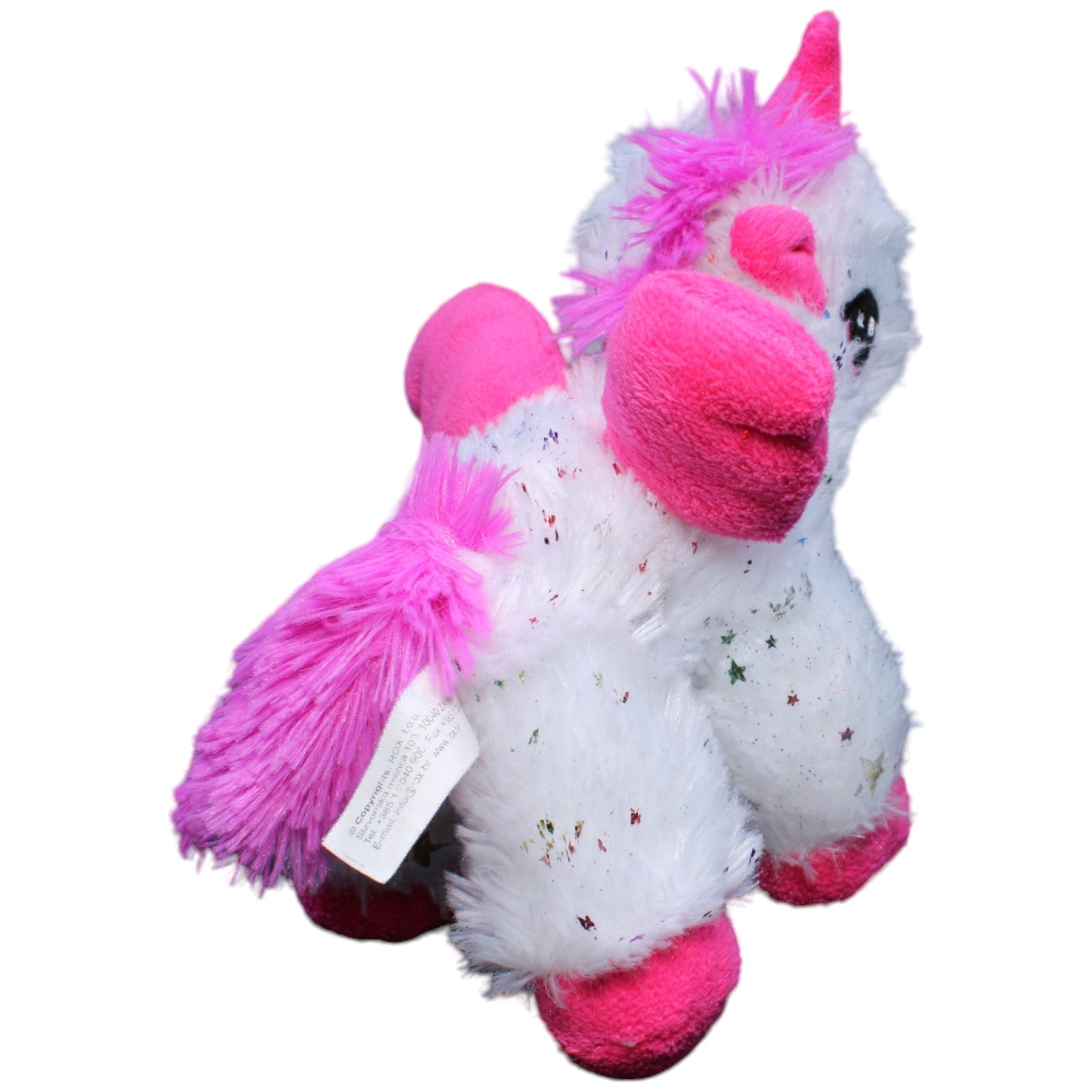 1233211 ROX D.O.O. Einhorn mit Flügeln Kuscheltier Kumpel Leo Fantasy Gebraucht