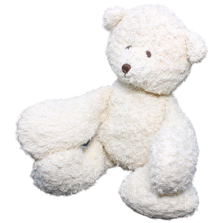 1233260 Tiamo Teddybär, weiß Kuscheltier Kumpel Leo Bär Gebraucht