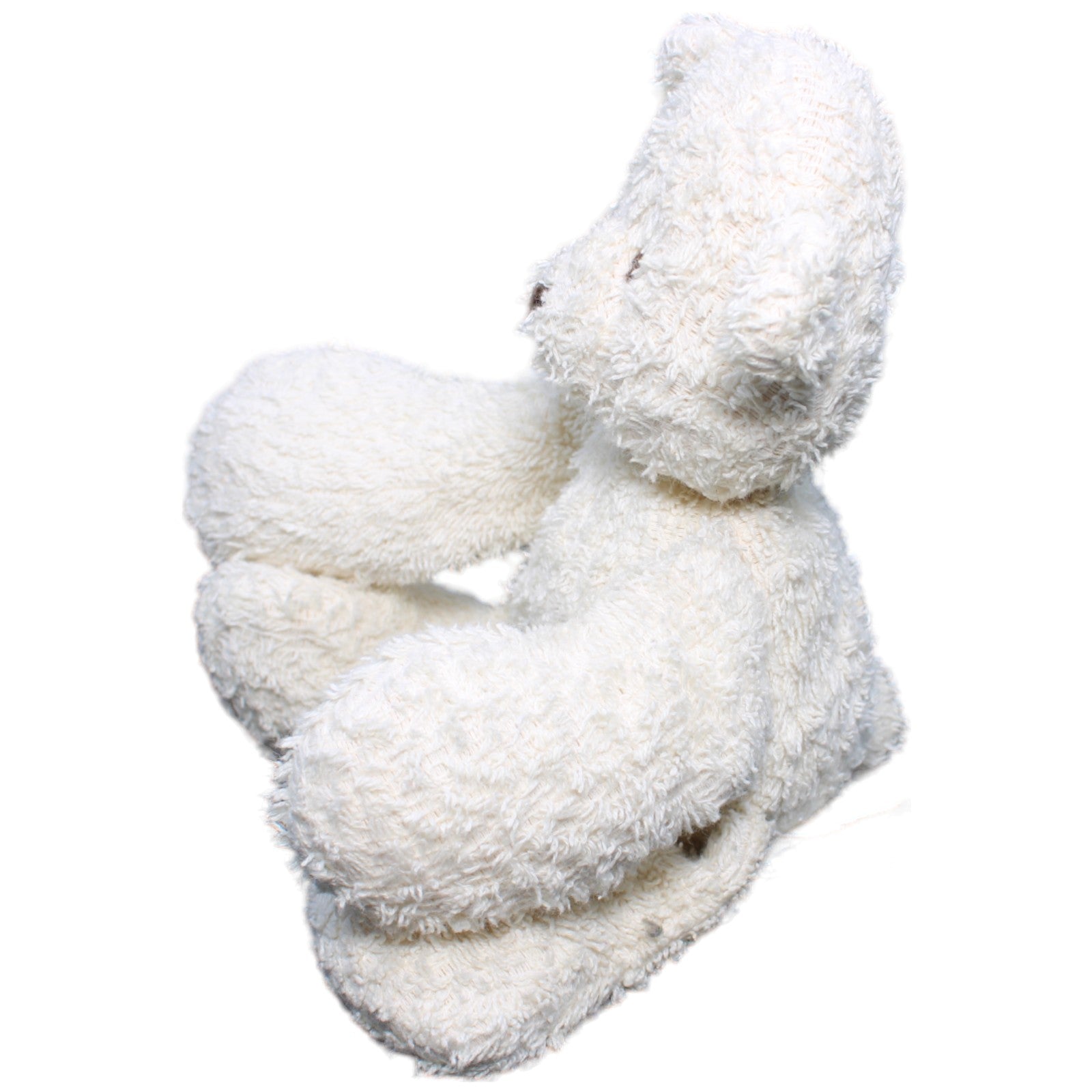 1233260 Tiamo Teddybär, weiß Kuscheltier Kumpel Leo Bär Gebraucht