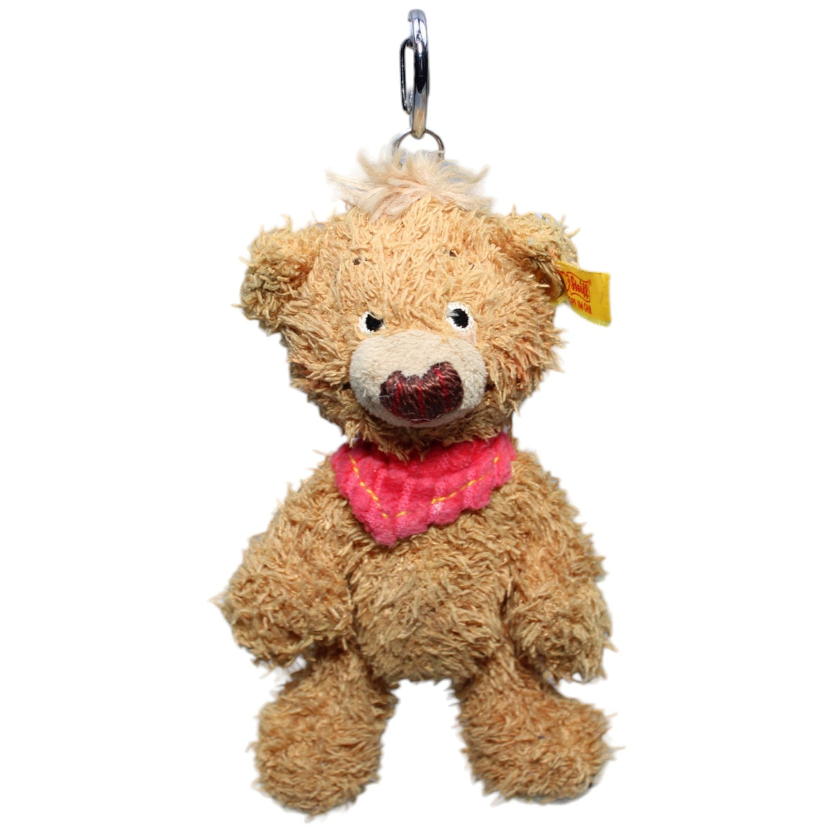 1233265 Steiff Schlüsselanhänger Bär, braun Schlüsselanhänger Kumpel Leo Gebraucht Teddy Teddybär