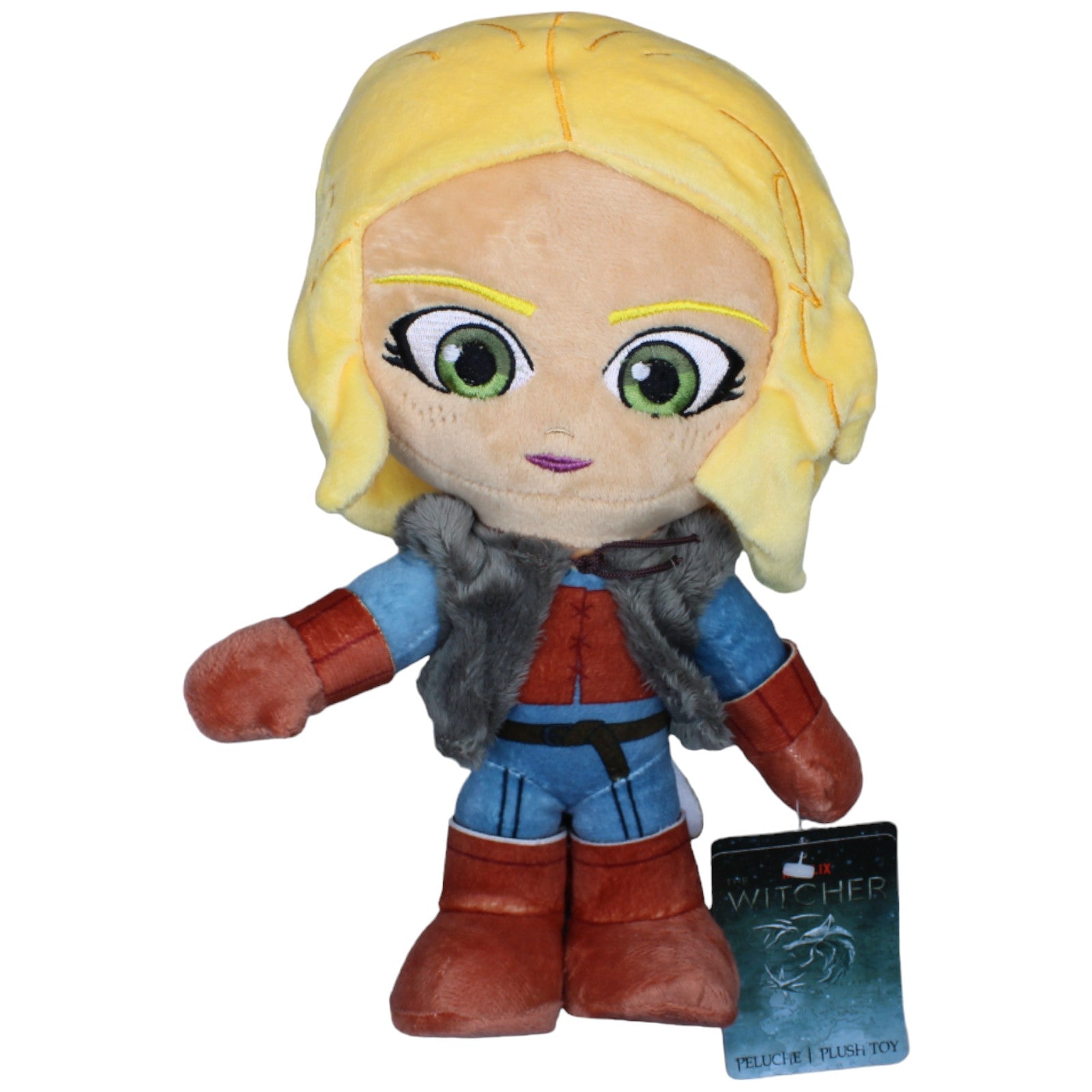 1233290 Barrado Netflix The Witcher, Cirilla Fiona Elen Riannon (Ciri) Plüschfigur Kumpel Leo neu