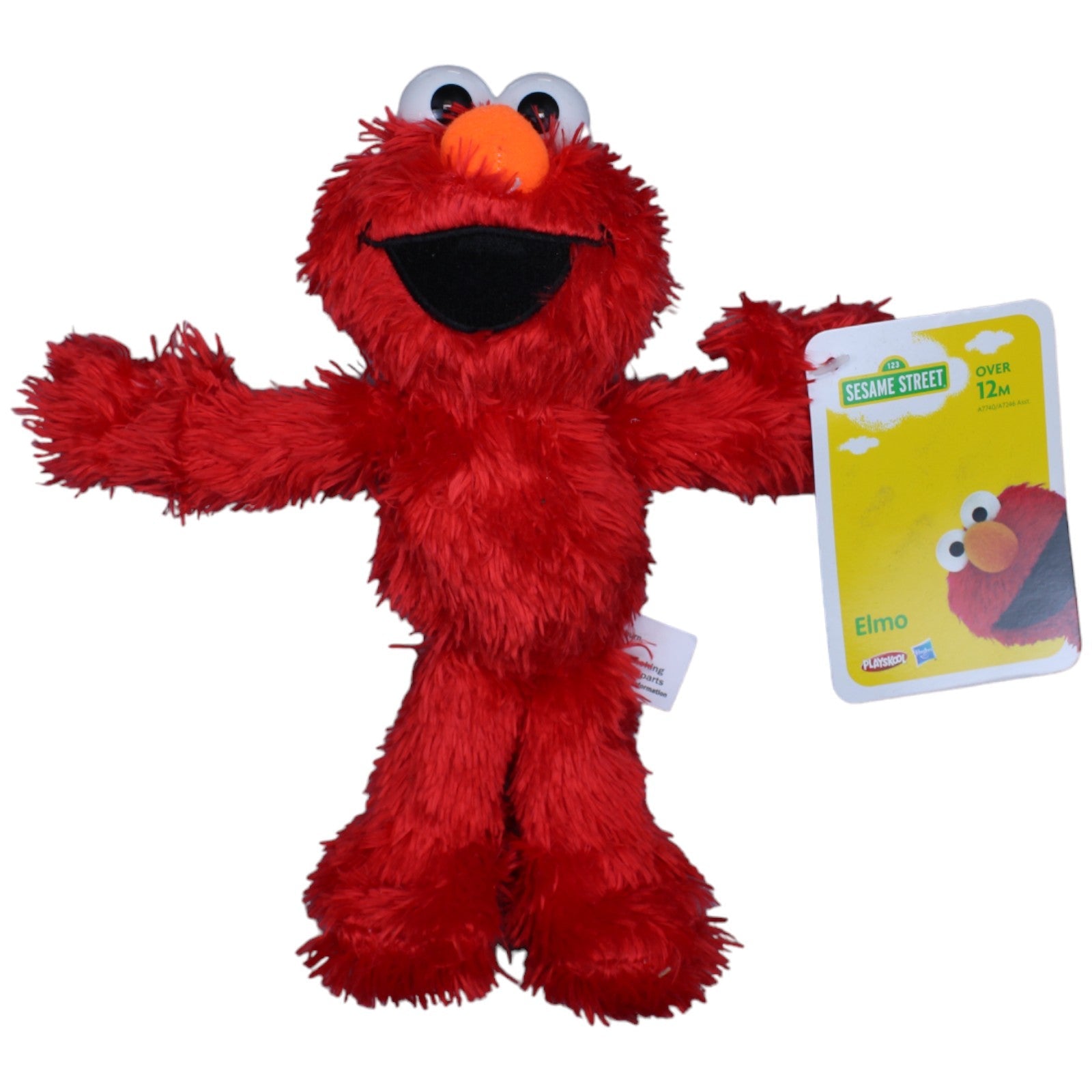 1233314 Hasbro Muppet-Monster Elmo aus der Sesamstraße Plüschfigur Kumpel Leo neu